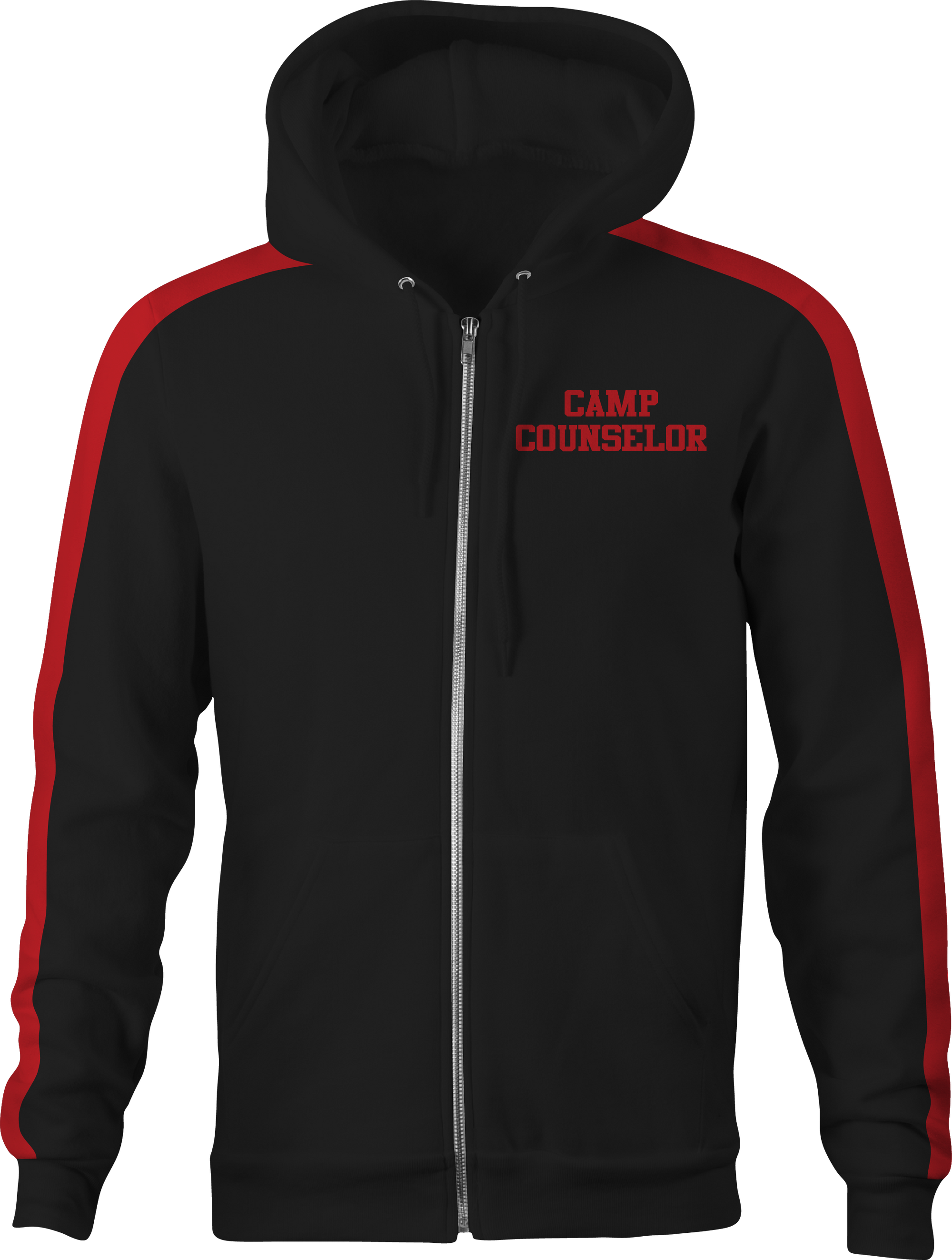 Camp Crystal Lake Zippered Hoodie