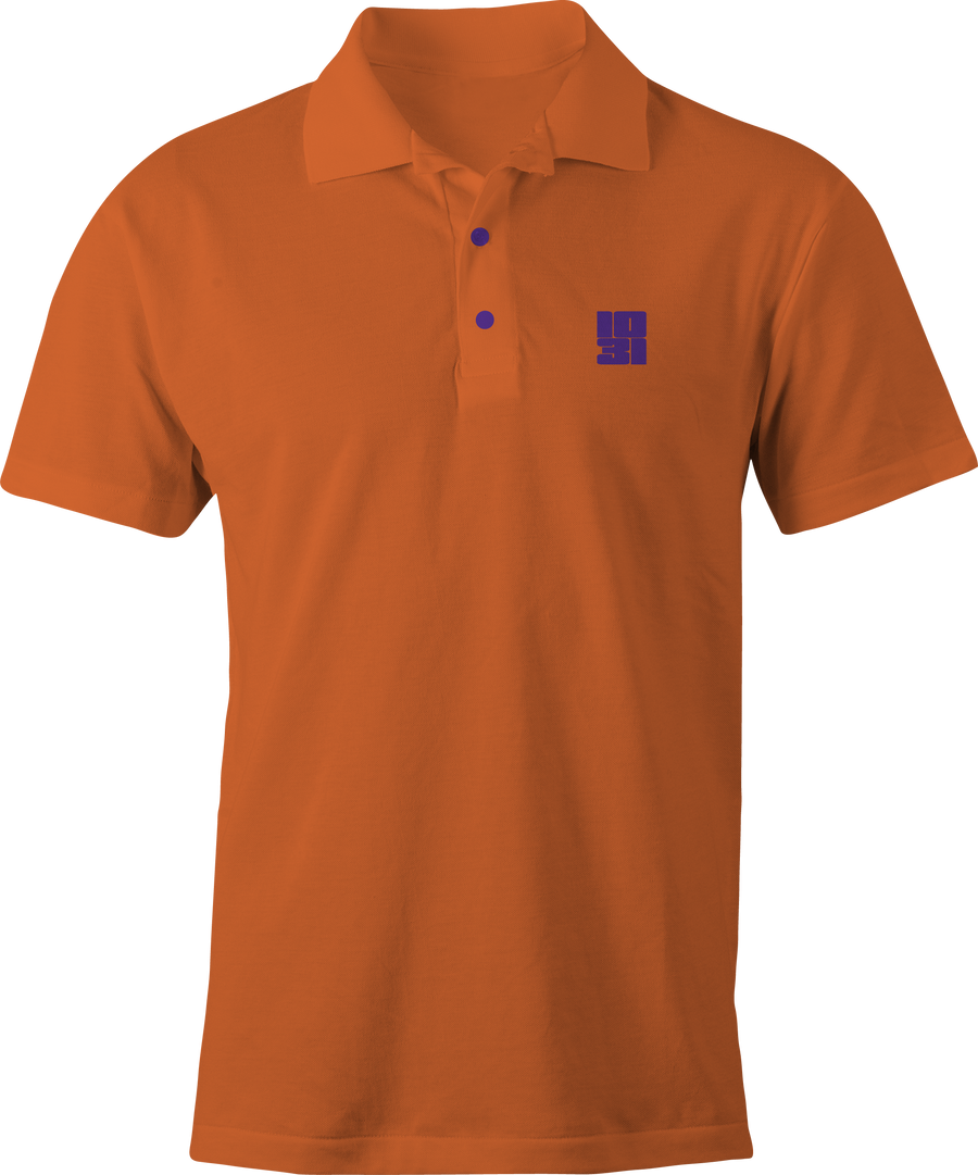 Halloween 1031 Polo Shirt Orange