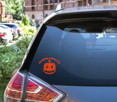 Alohalloween Car Vinyl Decal