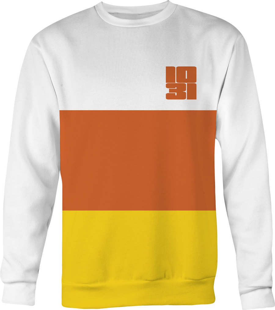 Candy Corn Crewneck Sweatshirt – Cozy Fall & Halloween Fashion