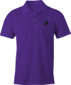 Purple Crow Design Polo Shirt – Business casual with Halloween flair