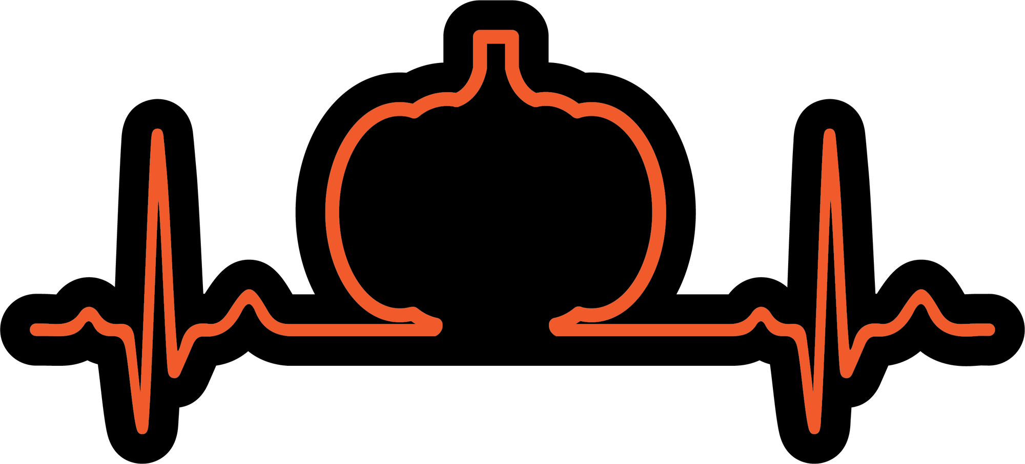 Halloween Heartbeat Patch