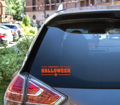 Property of Halloween Decal