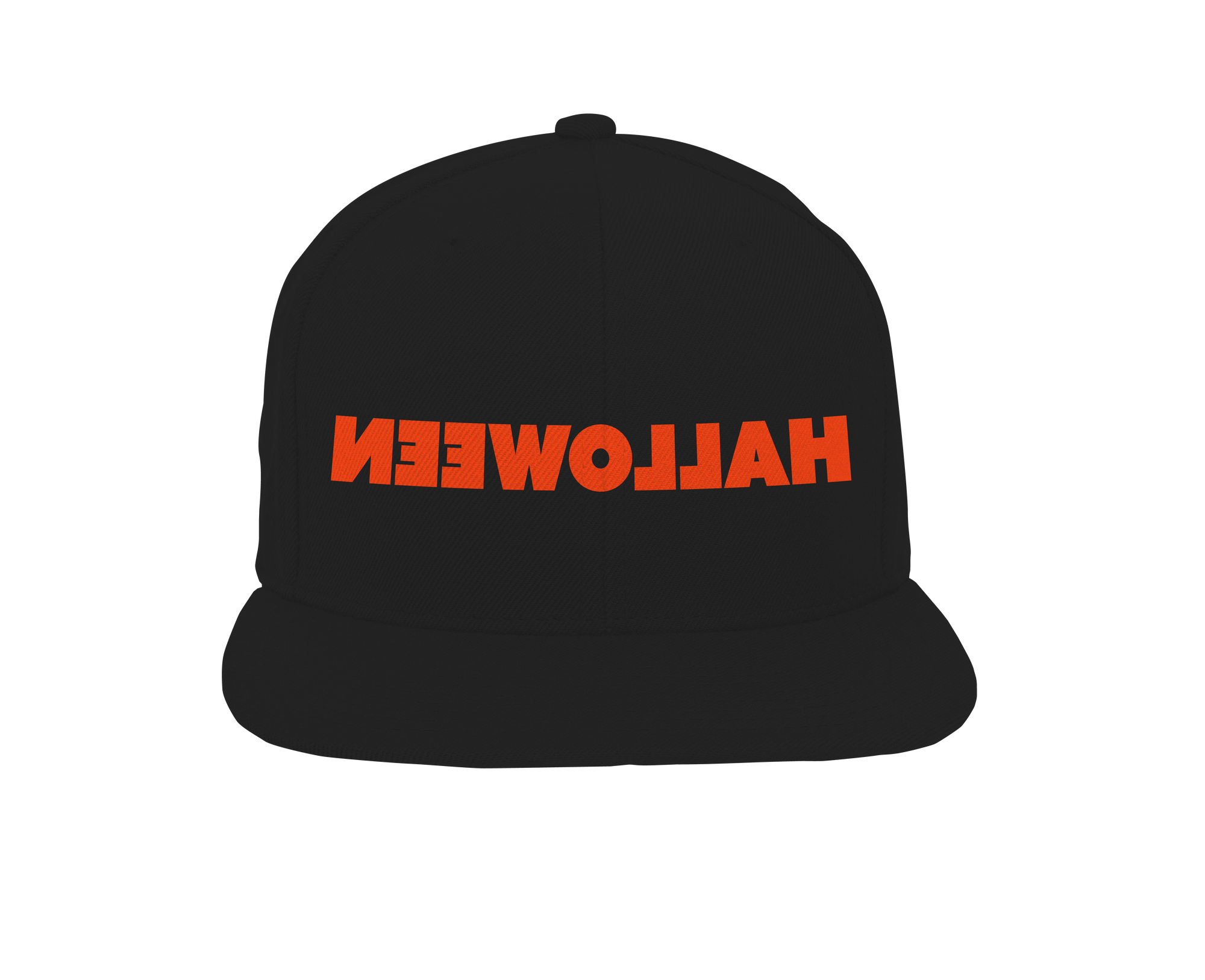 Halloween in Reverse Flextfit Hat Curved Bill