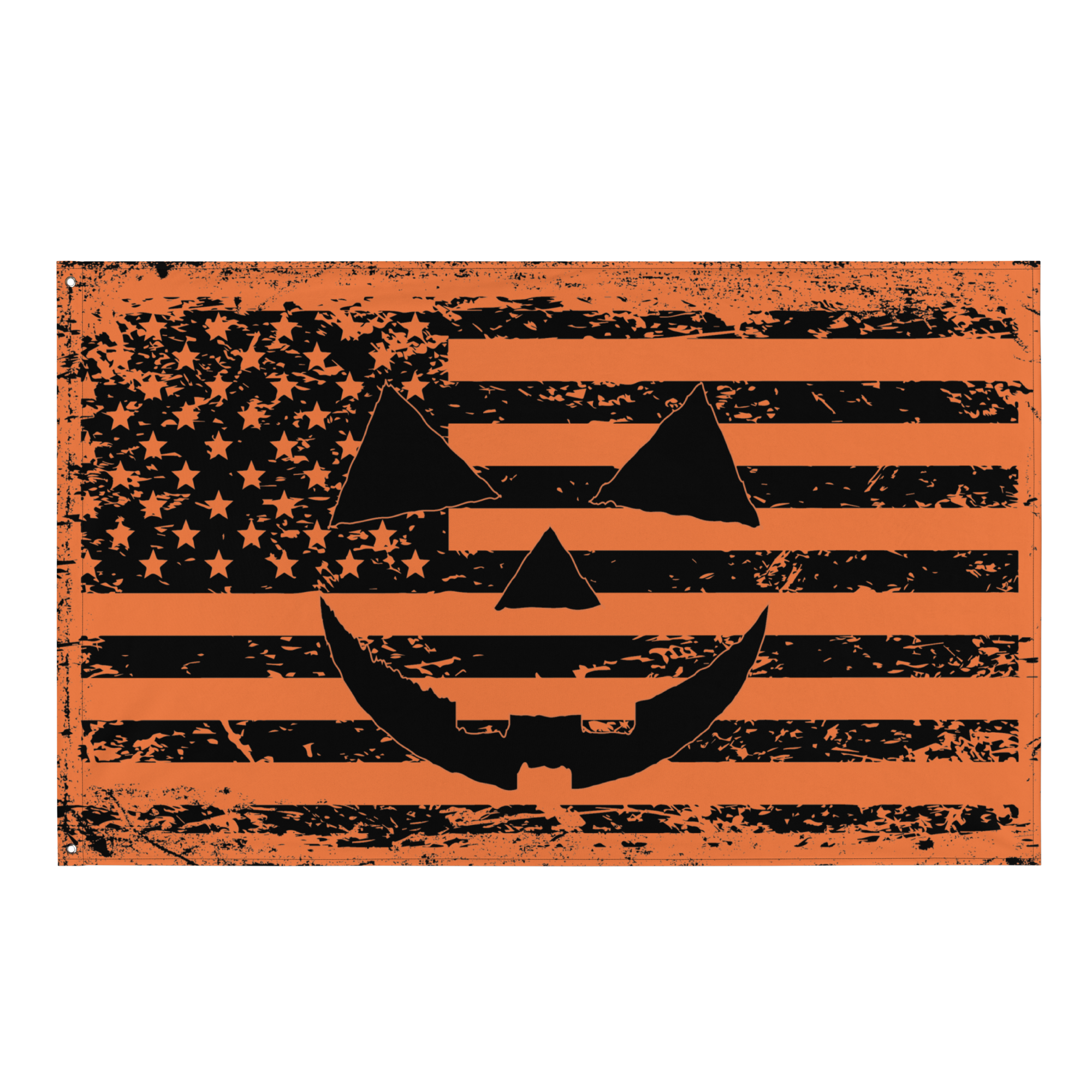 Pumpkin Flag Single Sided
