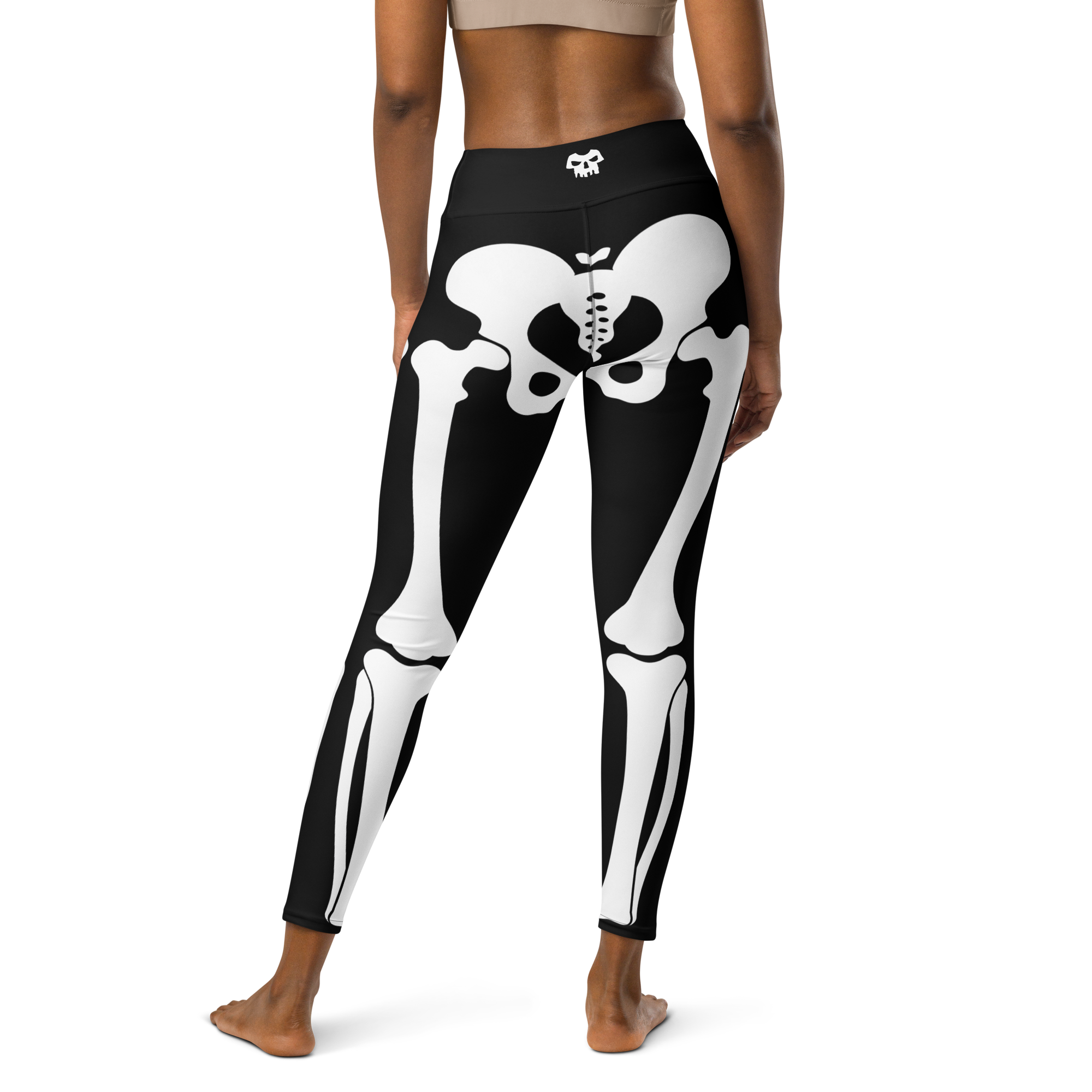 Fleece Lined Skeleton Leggings