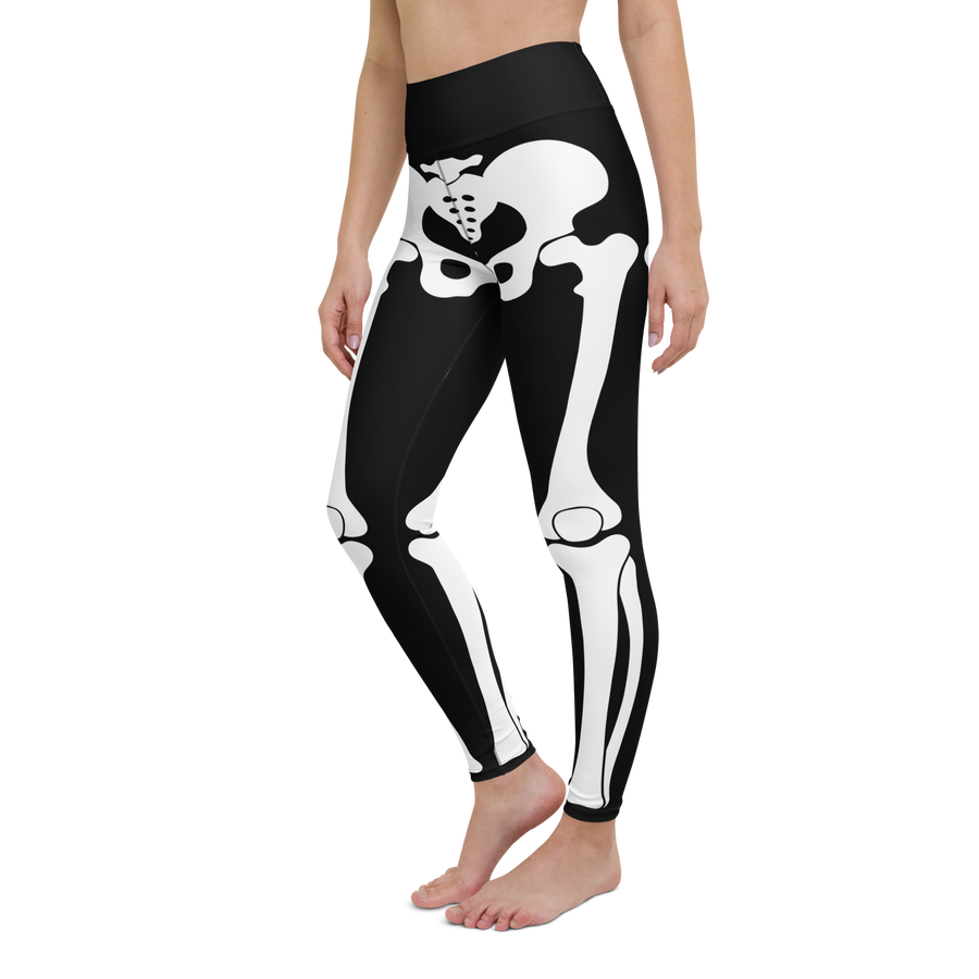 Fleece Lined Skeleton Leggings