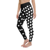 Fleece lined leggings with ghost and polka dot design – Halloween-themed leggings