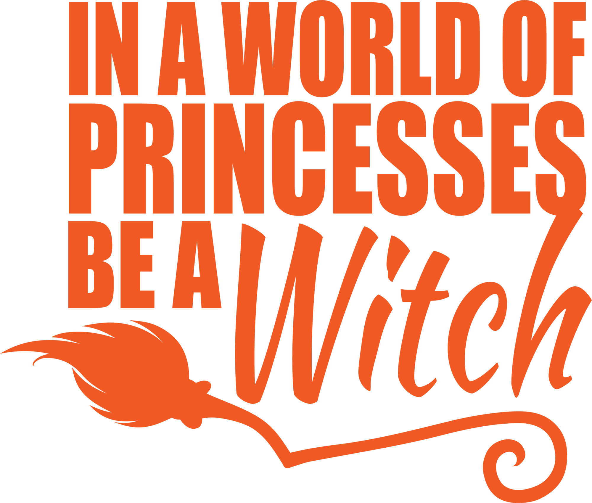 Be a Witch Decal