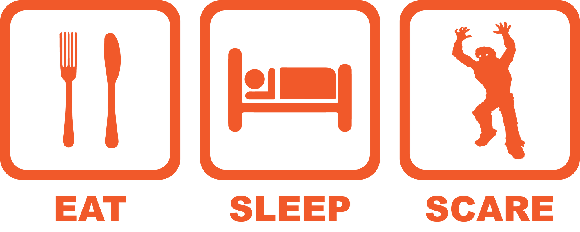 East Sleep Scare Decal - Haunt Shirts