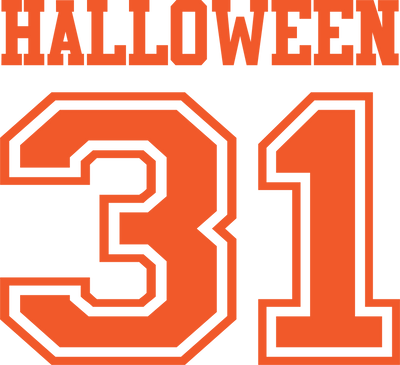 Halloween 31 Jersey Decal