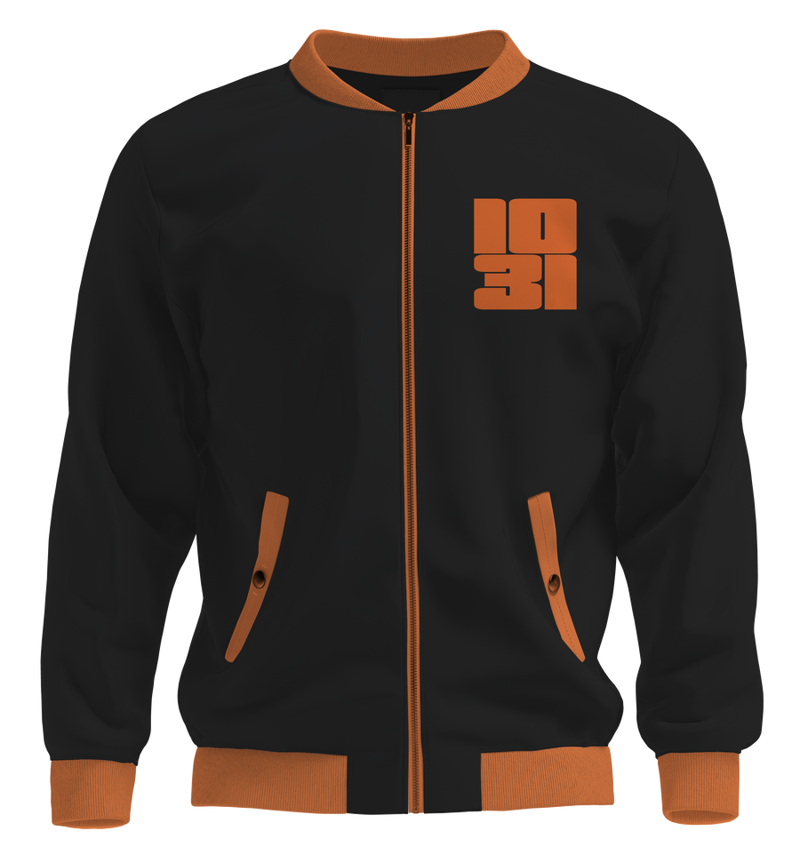 Halloween 31 Jersey Bomber Jacket